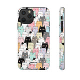 Cat Lady-Phone Case-iPhone 11 Pro-Matte-Movvy