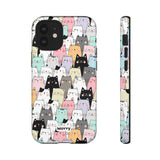 Cat Lady-Phone Case-iPhone 12 Mini-Glossy-Movvy