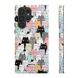 Cat Lady-Phone Case-Samsung Galaxy S22 Ultra-Matte-Movvy
