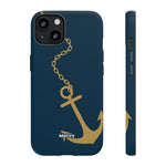 Gold Chained Anchor-Phone Case-iPhone 13-Matte-Movvy