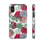 Succulent Roses-Phone Case-iPhone XS-Matte-Movvy