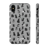 Black Cat-Phone Case-iPhone XS MAX-Matte-Movvy