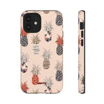 Pineapples in the Wild-Phone Case-iPhone 12 Mini-Matte-Movvy