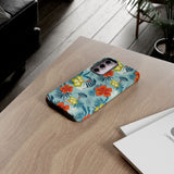 Hawaiian Flowers-Phone Case-Movvy