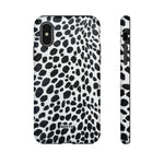 Spotted (Black)-Phone Case-iPhone X-Matte-Movvy