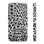 Spotted (Black)-Phone Case-Samsung Galaxy S22 Plus-Matte-Movvy