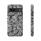 Laced Fleurs-Phone Case-Google Pixel 7-Glossy-Movvy