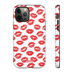 Red Lips-Phone Case-iPhone 12 Pro-Matte-Movvy