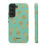 Caribbean Pineapple-Phone Case-Samsung Galaxy S22-Matte-Movvy