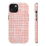 Seaside Plaid-Phone Case-iPhone 13-Glossy-Movvy