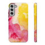 Sunset Watercolor-Phone Case-Samsung Galaxy S22 Plus-Glossy-Movvy