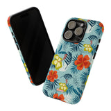 Hawaiian Flowers-Phone Case-Movvy