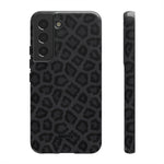Onyx Leopard-Phone Case-Samsung Galaxy S22-Glossy-Movvy