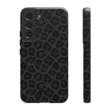 Onyx Leopard-Phone Case-Samsung Galaxy S22-Glossy-Movvy
