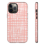 Seaside Plaid-Phone Case-iPhone 12 Pro Max-Glossy-Movvy