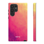 Sunset Brushstrokes-Phone Case-Samsung Galaxy S22 Ultra-Glossy-Movvy