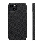 Onyx Leopard-Phone Case-iPhone 13-Matte-Movvy