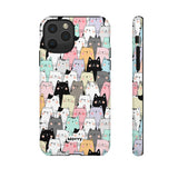 Cat Lady-Phone Case-iPhone 11 Pro-Glossy-Movvy