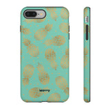 Caribbean Pineapple-Phone Case-iPhone 8 Plus-Matte-Movvy