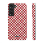 Gingham-Phone Case-Samsung Galaxy S22-Matte-Movvy