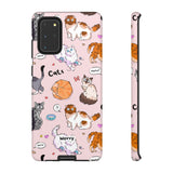 The Cat's Meow-Phone Case-Samsung Galaxy S20+-Matte-Movvy