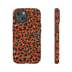 Ruby Leopard-Phone Case-iPhone 15-Matte-Movvy