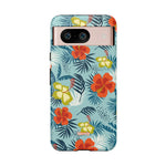 Hawaiian Flowers-Phone Case-Movvy