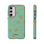 Caribbean Pineapple-Phone Case-Samsung Galaxy S23 Plus-Matte-Movvy
