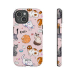The Cat's Meow-Phone Case-iPhone 15-Matte-Movvy