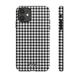 Houndstooth-Phone Case-iPhone 11-Glossy-Movvy