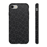 Onyx Leopard-Phone Case-iPhone 8-Matte-Movvy