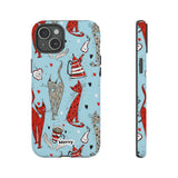 Cats and Lattes-Phone Case-iPhone 15 Plus-Matte-Movvy