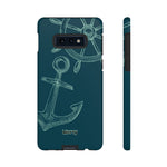 Wheel and Anchor-Phone Case-Samsung Galaxy S10E-Matte-Movvy