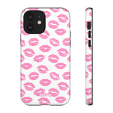 Pink Lips-Phone Case-iPhone 12-Matte-Movvy