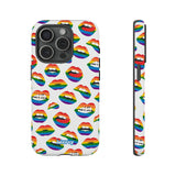 Rainbow Kiss-Phone Case-iPhone 15 Pro-Matte-Movvy