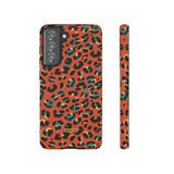 Ruby Leopard-Phone Case-Samsung Galaxy S21 FE-Matte-Movvy