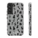 Black Cat-Phone Case-Samsung Galaxy S22-Glossy-Movvy