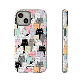 Cat Lady-Phone Case-iPhone 14-Glossy-Movvy