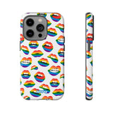 Rainbow Kiss-Phone Case-iPhone 14 Pro-Glossy-Movvy