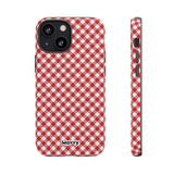 Gingham-Phone Case-iPhone 13 Mini-Matte-Movvy