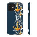 Anchored-Phone Case-iPhone 12-Glossy-Movvy