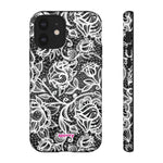 Laced Fleurs-Phone Case-iPhone 12-Glossy-Movvy