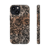 Laced in the Nude-Phone Case-iPhone 13 Mini-Matte-Movvy