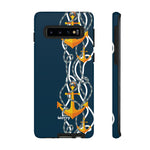 Anchored-Phone Case-Samsung Galaxy S10-Glossy-Movvy