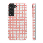 Seaside Plaid-Phone Case-Samsung Galaxy S22-Matte-Movvy