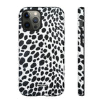 Spotted (Black)-Phone Case-iPhone 12 Pro-Glossy-Movvy