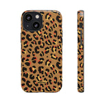 Tanned Leopard-Phone Case-iPhone 13 Mini-Glossy-Movvy
