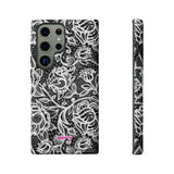 Laced Fleurs-Phone Case-Samsung Galaxy S23 Ultra-Matte-Movvy