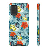Hawaiian Flowers-Phone Case-Samsung Galaxy S20+-Matte-Movvy