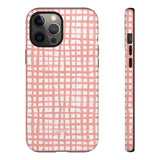 Seaside Plaid-Phone Case-iPhone 12 Pro Max-Matte-Movvy